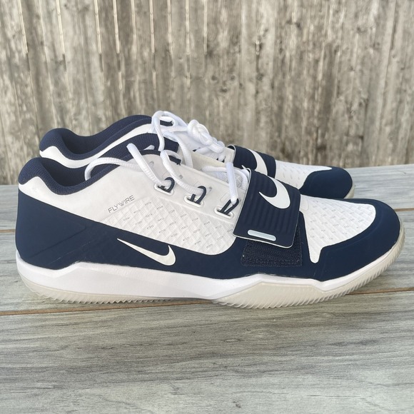 Nike Alpha Menace Turf Low Football Cleats Men 12.5 Blue BV3997-100 NEW - Picture 4 of 13